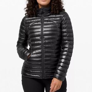 Lululemon Pack It Down Jacket Shine Black US SIZE 4